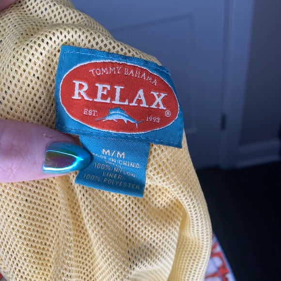 🚫SOLD🚫 Tommy Bahama Relax Drawstring Swim Trunks Men’s Size Medium - Picture 4 of 6